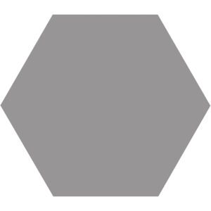 SoloAzulejos - Basic Grey Hex 22x25